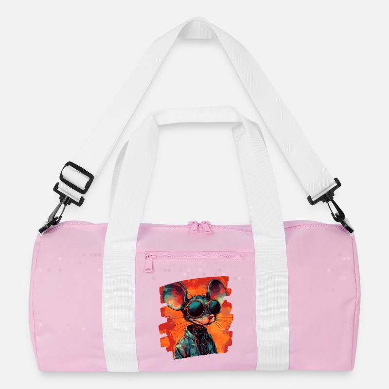 Mouse Retro Recycled Duffel Bag