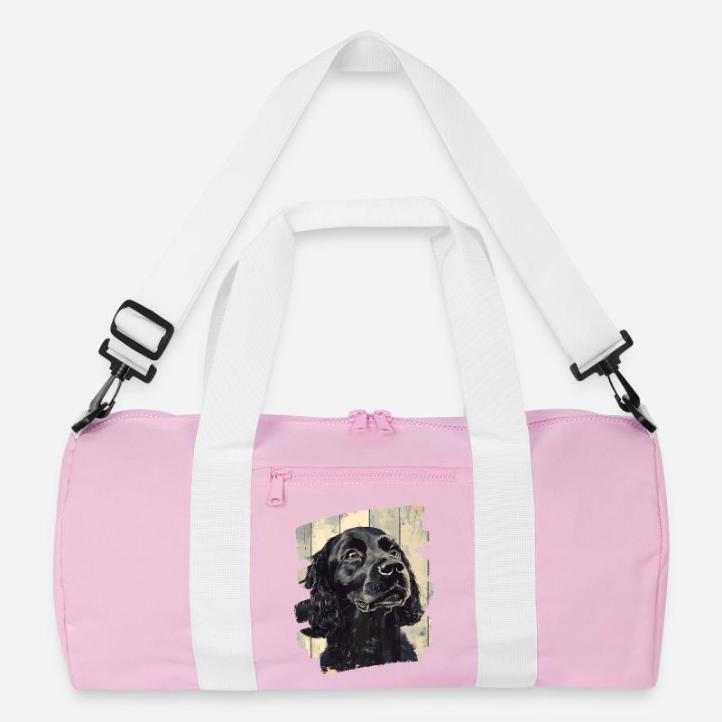 Cocker Spaniel Recycelte Duffel Bag