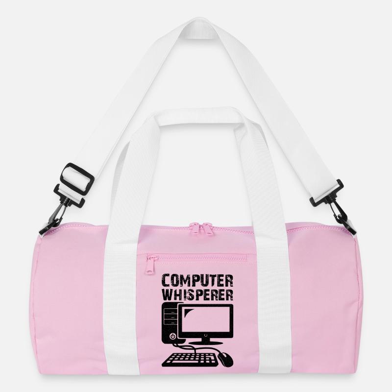 computer whisperer Recycelte Duffel Bag