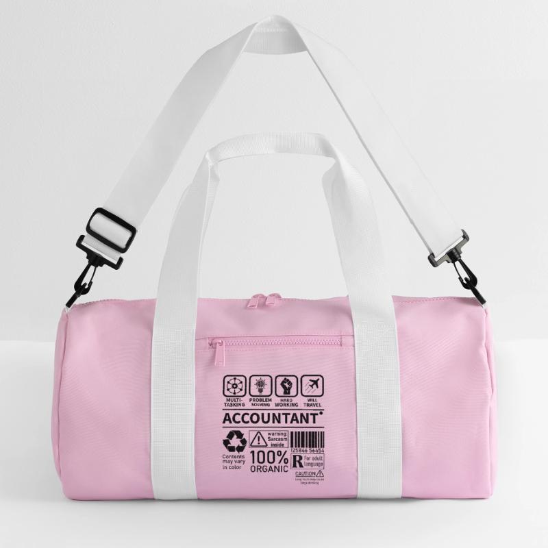 Accountant Multi Tasking Problem Solving Hard Work Recycelte Duffel Bag