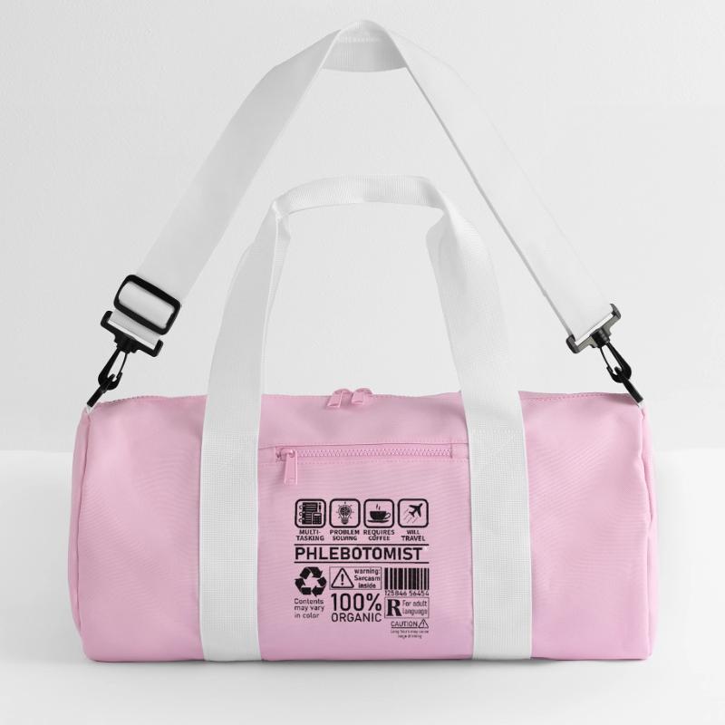 Phlebotomist multi tasking problem solving Recycled Duffel Bag