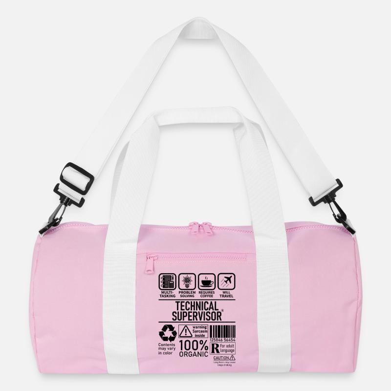 Technical Supervisor multi tasking problem solving Recycelte Duffel Bag