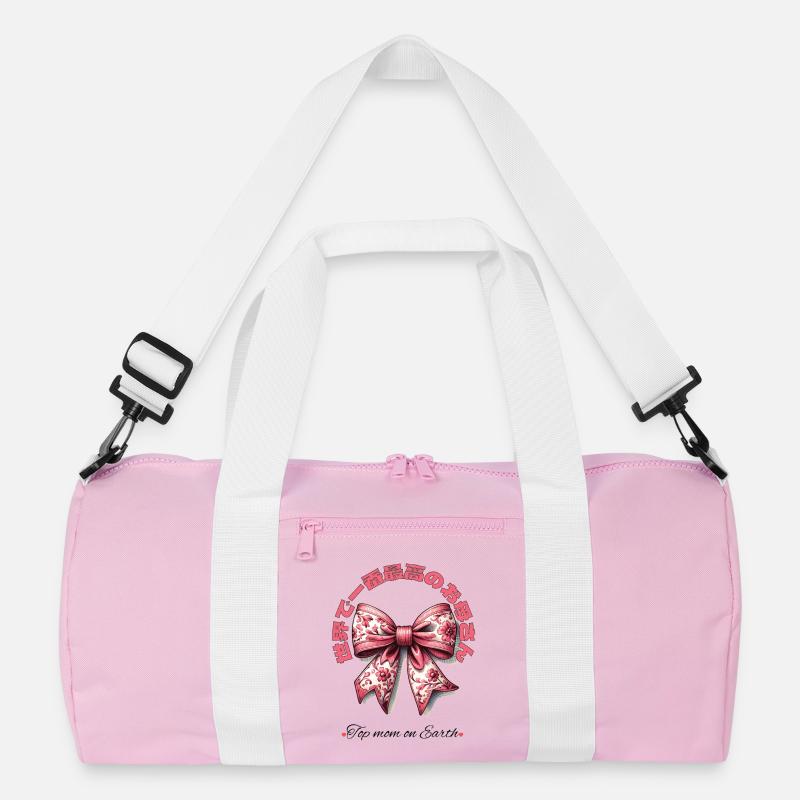 Die beste Mutter der Welt Japanische Sakura Muttertag Recycelte Duffel Bag