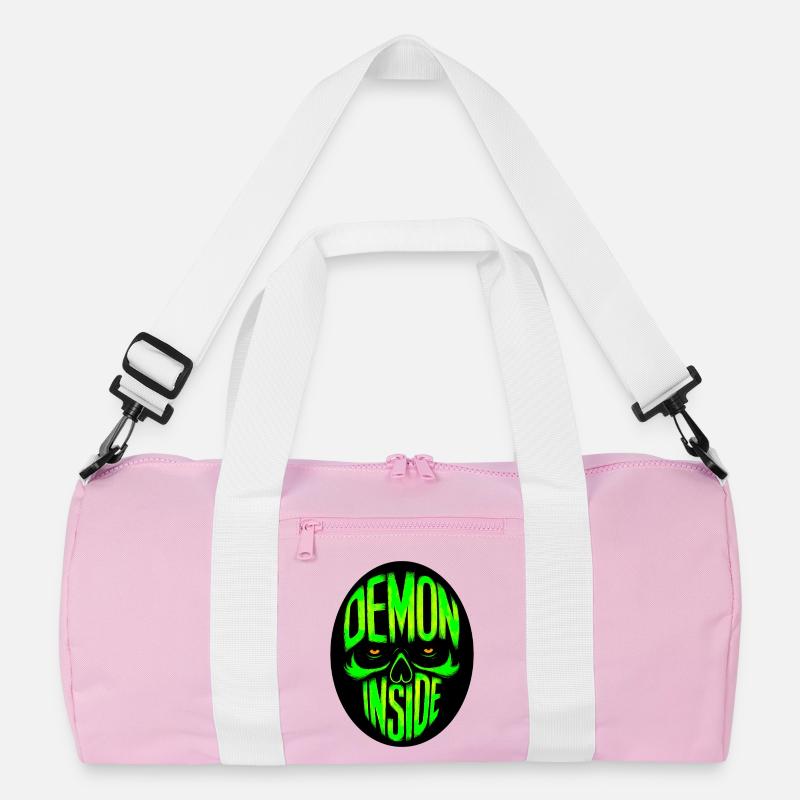 Demon inside Recycled Duffel Bag