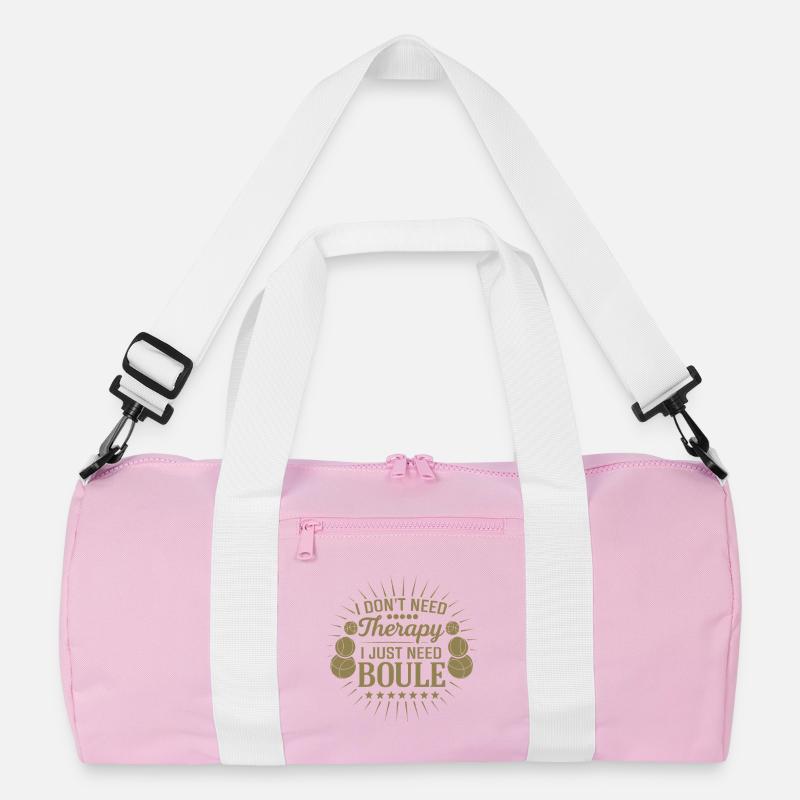 I don't need therapy, just play boules Recycled Duffel Bag