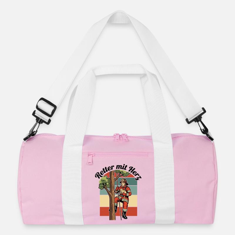 Retter mit Herz Recycelte Duffel Bag