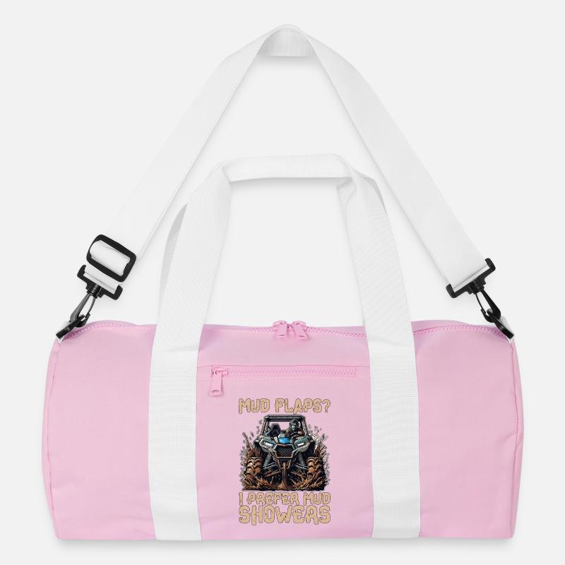 Mud Racing Mud Flaps I Prefer Mud Bogging Lover Recycelte Duffel Bag