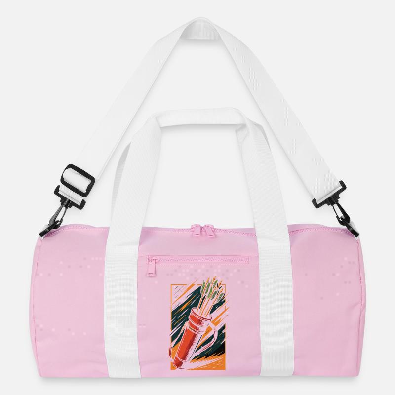 Bogenschießen Bogen Köcher Pfeile Design Recycelte Duffel Bag