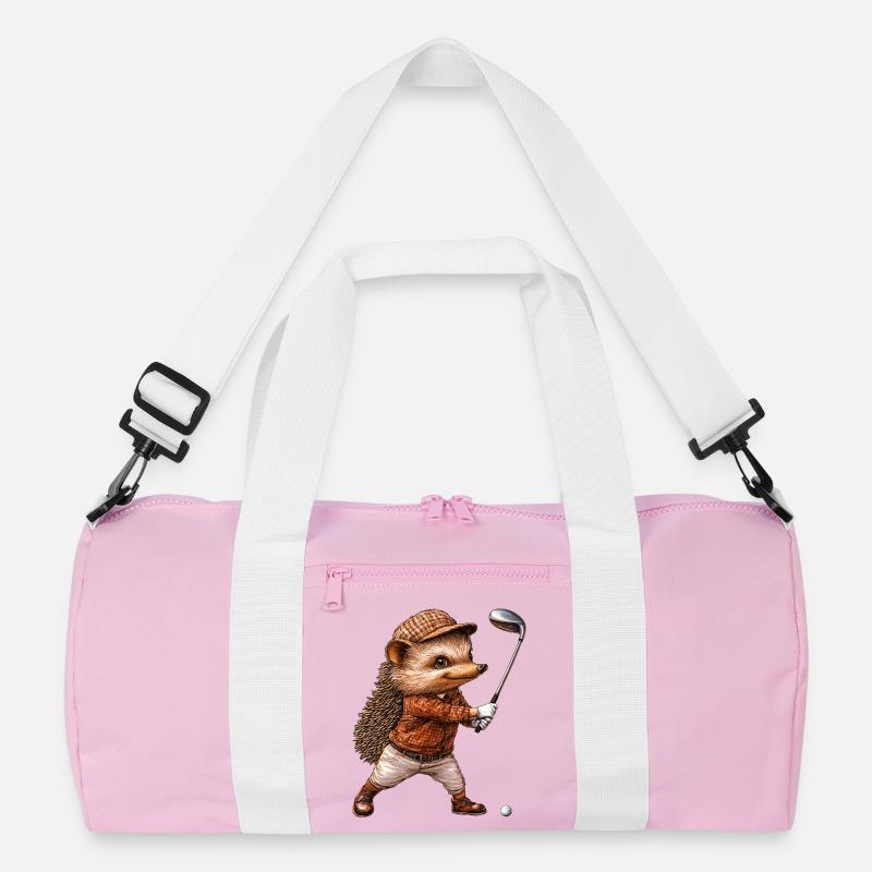 Igel Golf / Golfer Igel Recycelte Duffel Bag