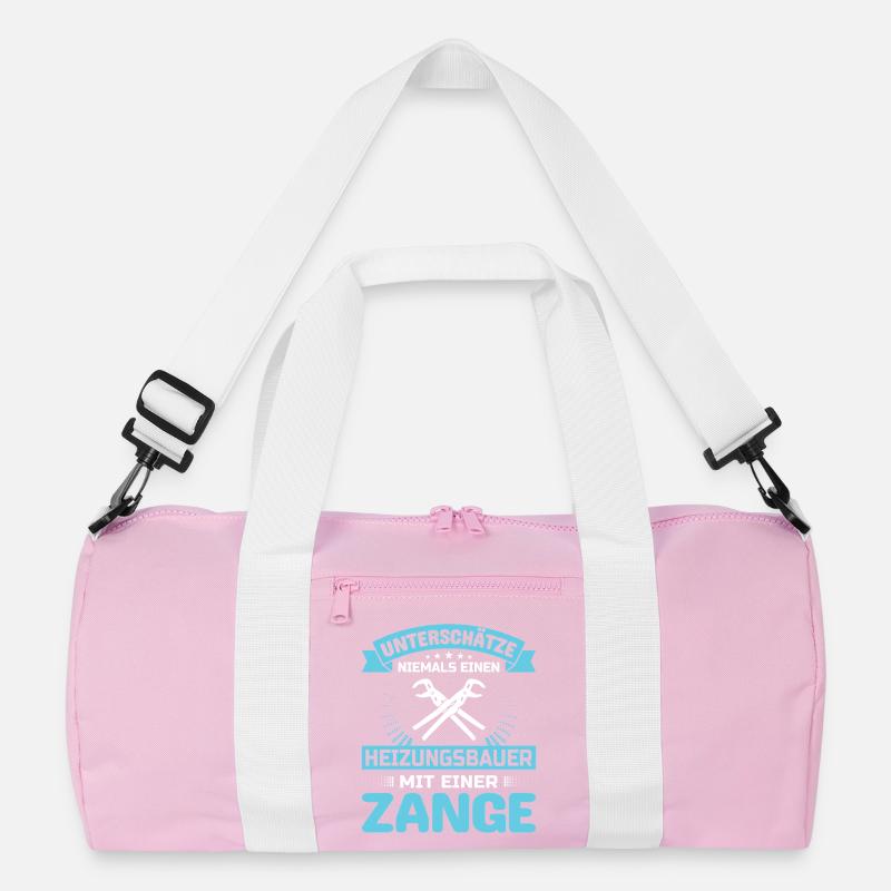 Heating Engineer Heating Construction Plumber Plumber Recycled Duffel Bag