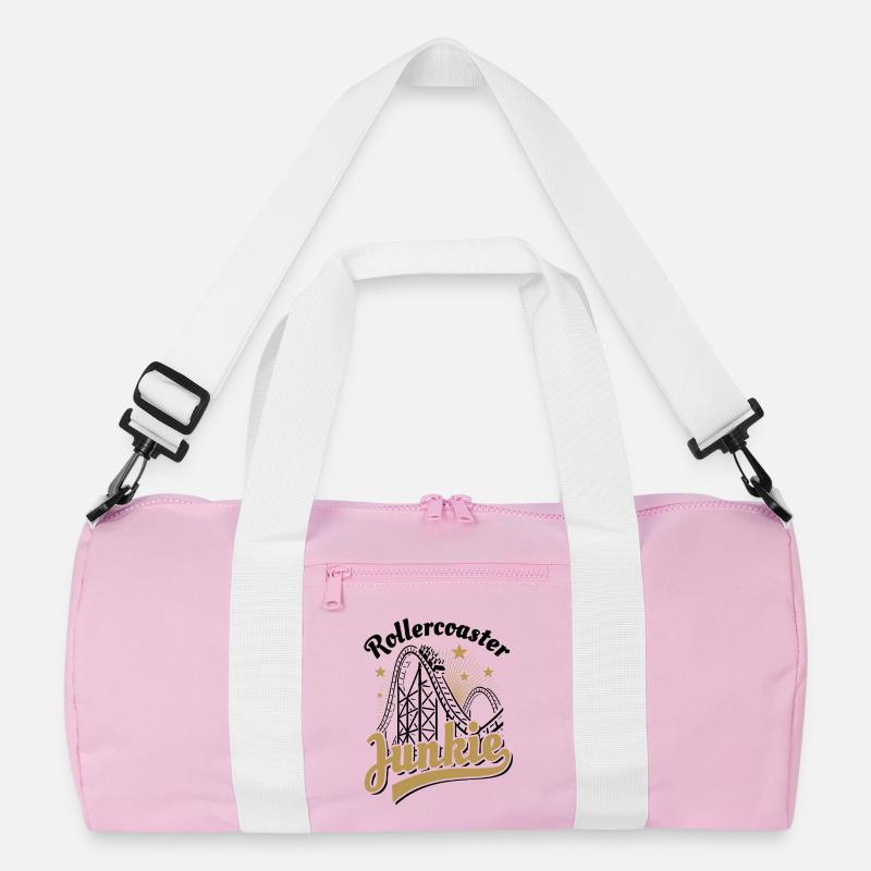 Rollercoaster Junkie - Achterbahn - Looping Recycelte Duffel Bag