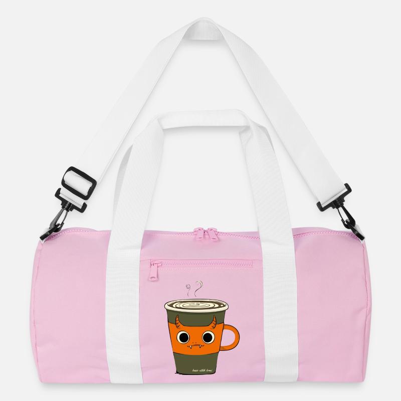 Basic Witch Brew | Funny Demon Coffee Mug Recycelte Duffel Bag