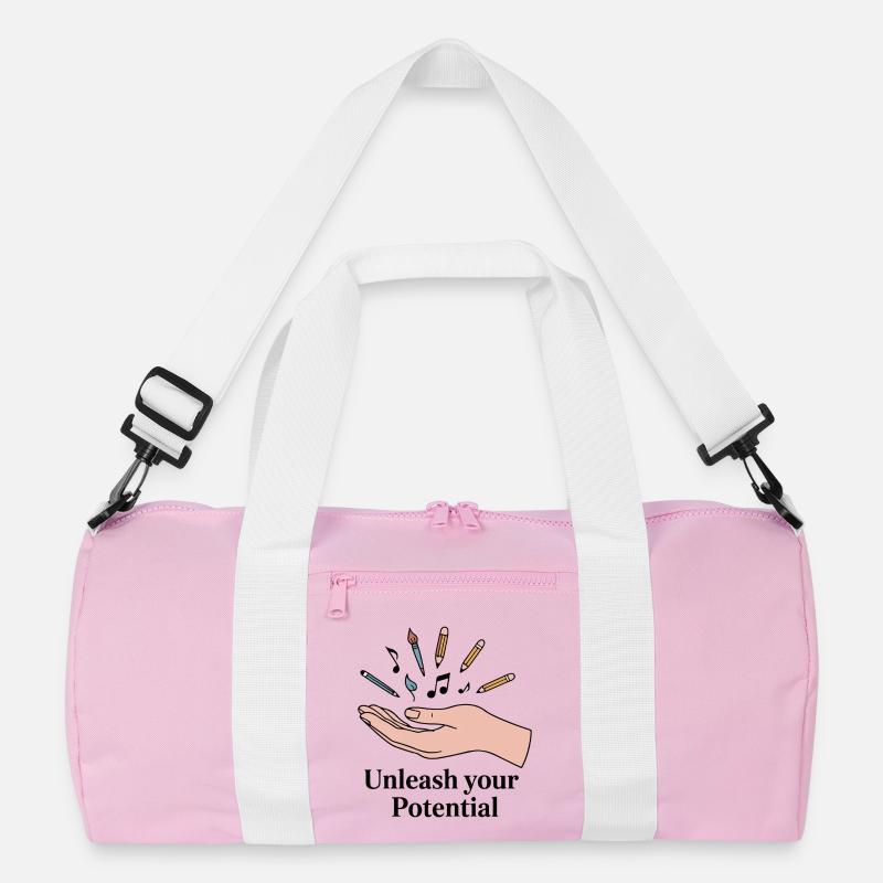 Unleash Your Creative Potential Recycled Duffel Bag