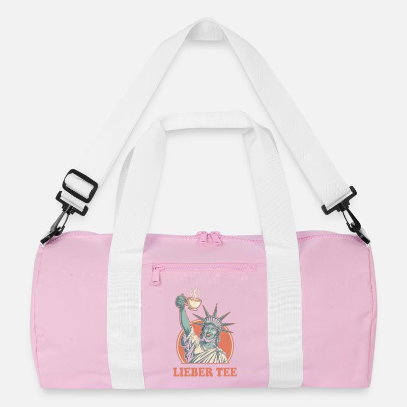 Dear Tea Statue Recycled Duffel Bag