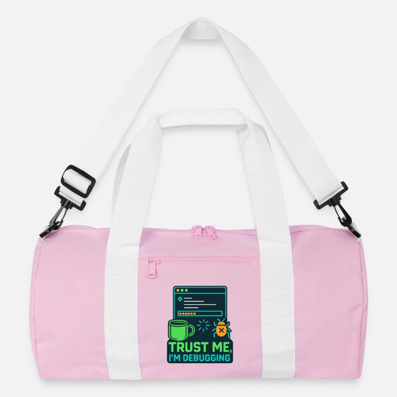 Lustiges IT Design – Trust me, I’m debugging Recycelte Duffel Bag