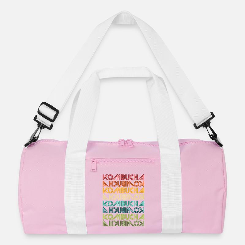 Kombucha Gradient Multi-Print Recycled Duffel Bag