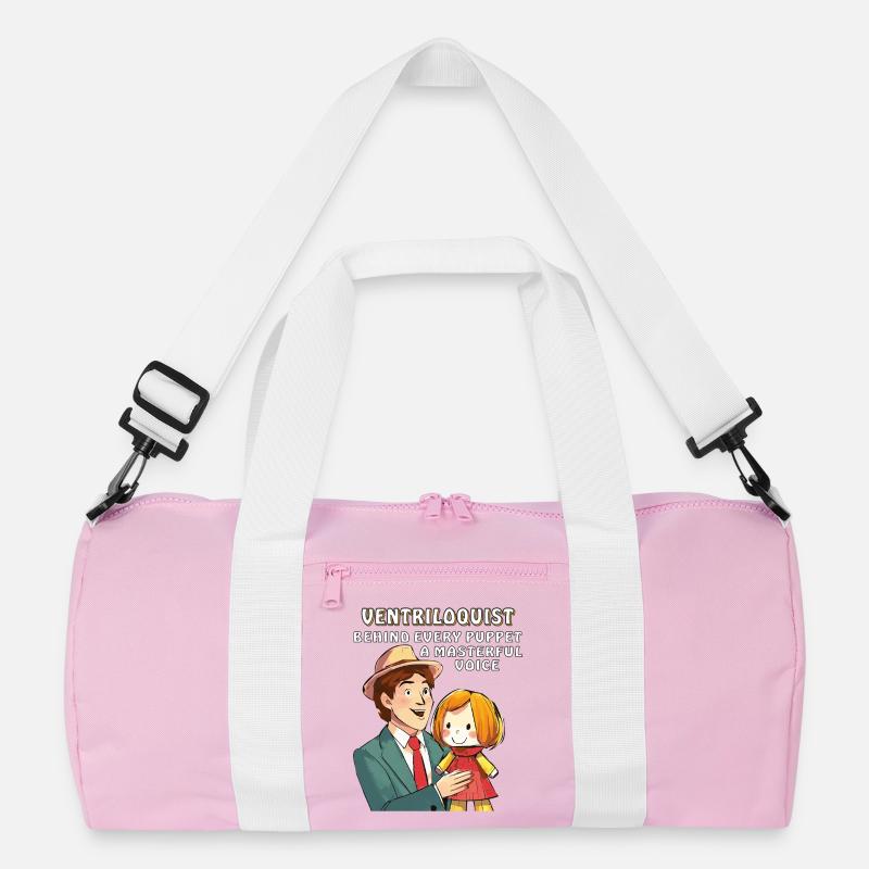 BAUCHREDNER BEHIND EVERY PUPPET A MASTERFUL VO Recycelte Duffel Bag