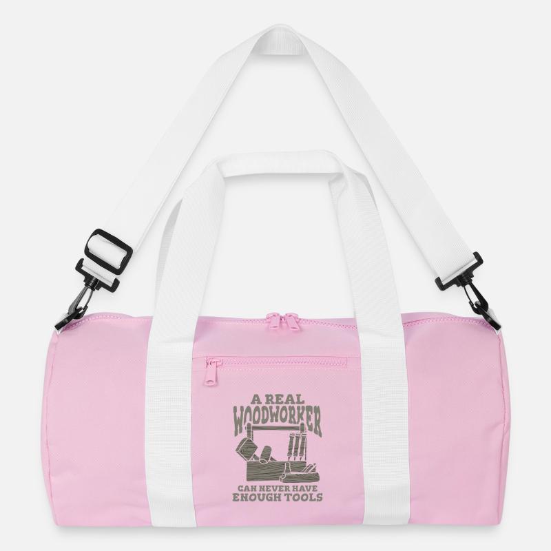A Real Woodworker Can Never Have Enough Tools Recycelte Duffel Bag