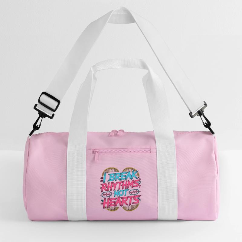Cardiac Tech I Break Rhythms Pacemaker Technician Recycled Duffel Bag