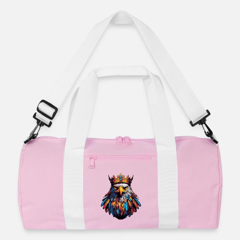 Adler Comic Krone Recycelte Duffel Bag