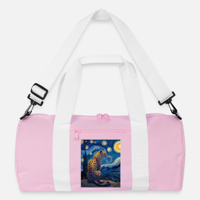 Leopard Van Gogh Recycled Duffel Bag