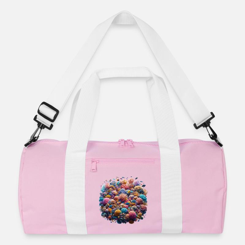 Korallenriff Farbmeer Recycelte Duffel Bag