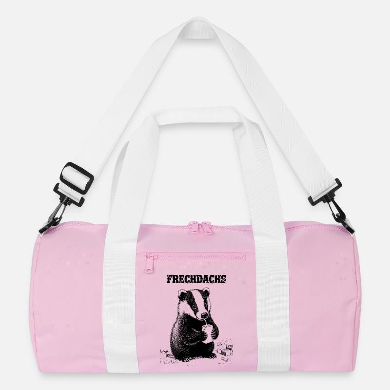 Frechdachs mit Trinkpäckchen Recycelte Duffel Bag