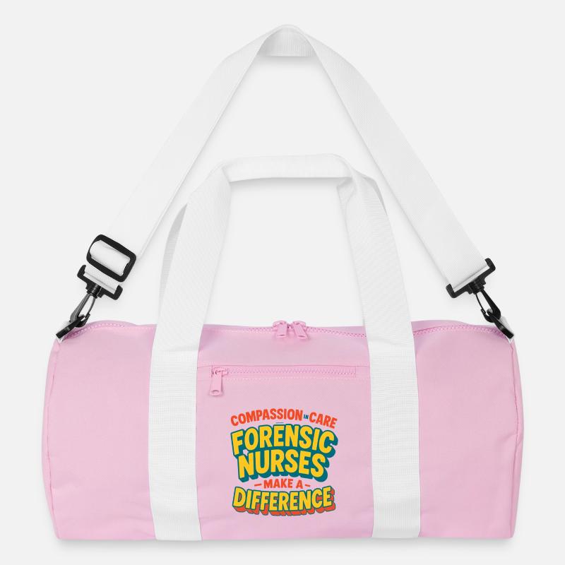 Forensic Nurse Practitioner Compassion In Care Recycelte Duffel Bag