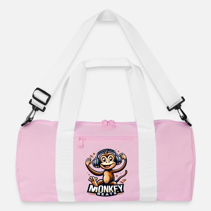 Monkey Beats Kopfhörer DJ Recycelte Duffel Bag