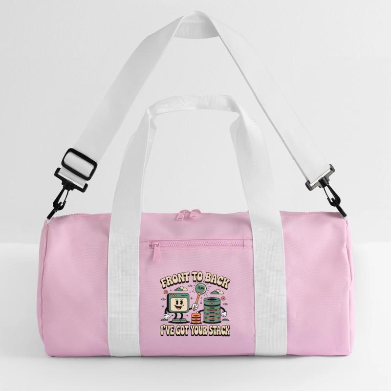 From Front to Back: Full Stack Developers Recycled Duffel Bag