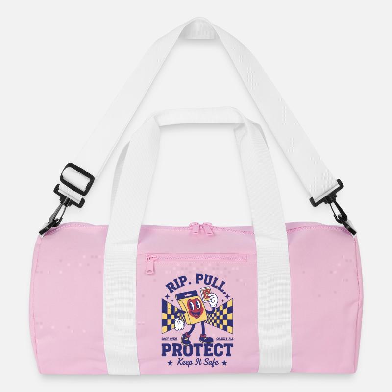 RIP PULL PROTECT Keep It Safe Trading Card Recycled Duffel Bag