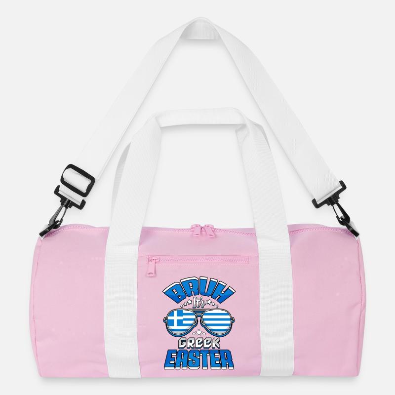Orthodox Easter Bruh It Is Greek Easter Recycled Duffel Bag