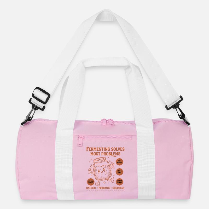 Sourdough Bread Baking Fermenting Solves Most Recycled Duffel Bag