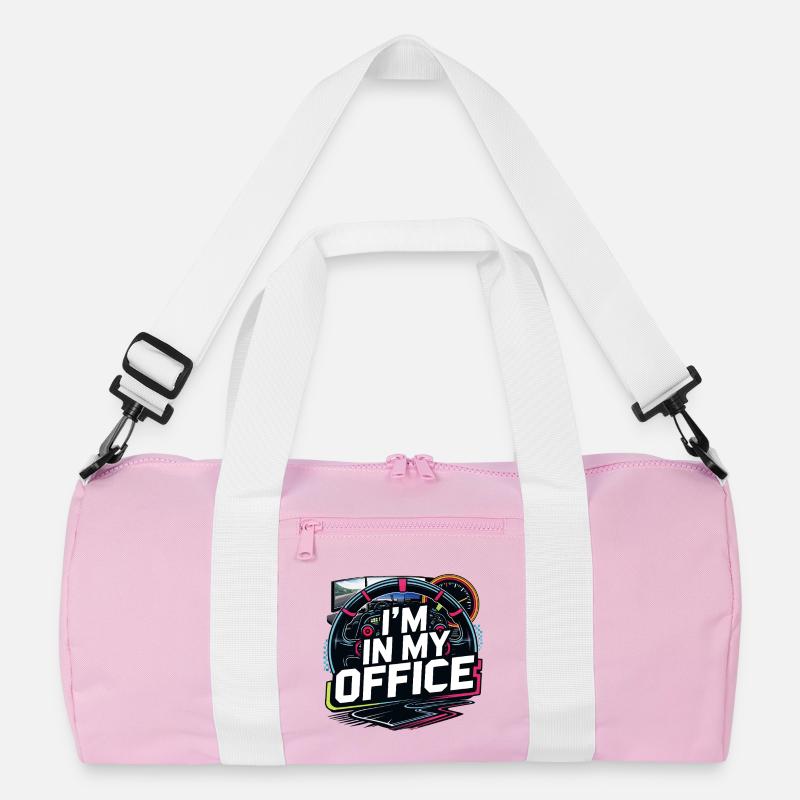 Ich bin in meinem Büro Recycelte Duffel Bag