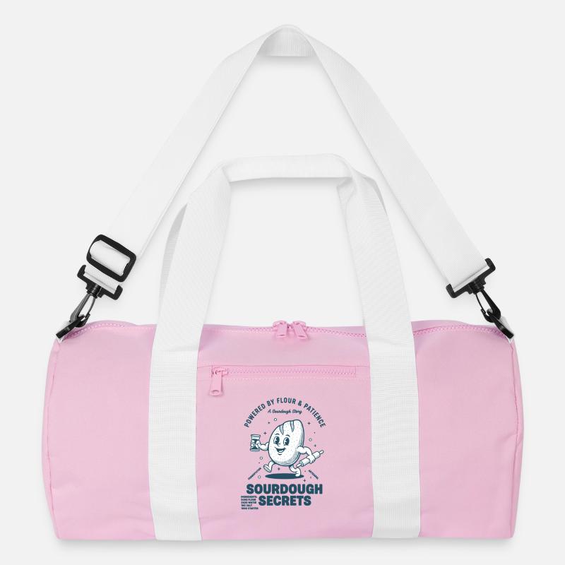 sourdough Bread Baking Secrets Powered By Flour Recycled Duffel Bag