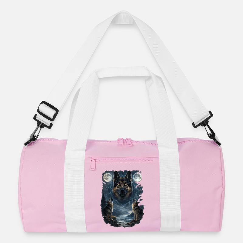 Zwei Monde German Sheperd Recycelte Duffel Bag