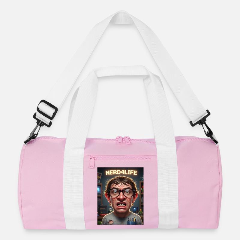 Nerd4Life Impression de style pixel Sac de sport recyclé