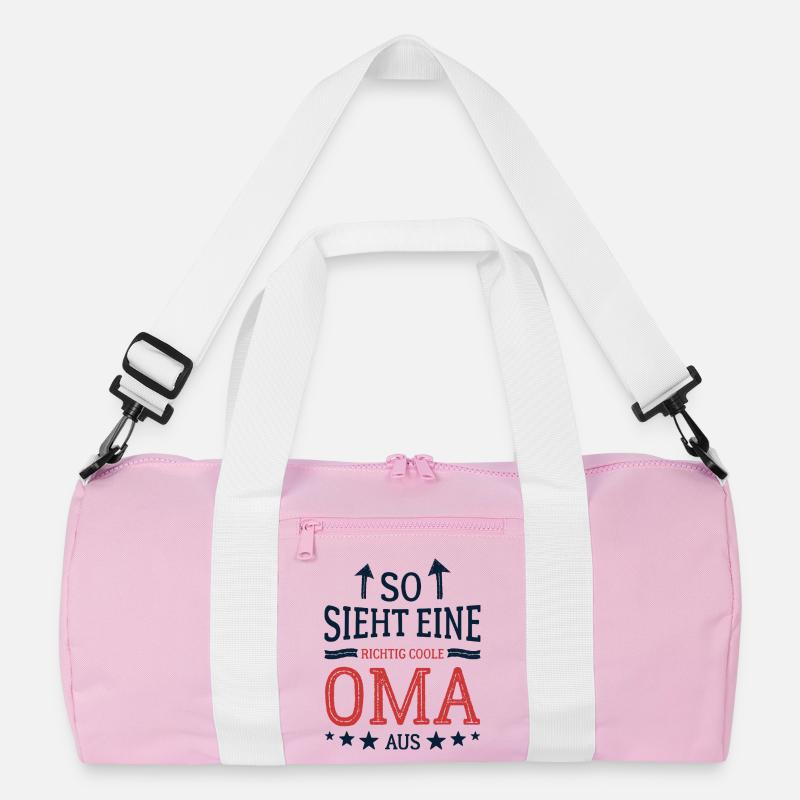So sieht eine coole Oma aus Beste Großmutter Recycelte Duffel Bag