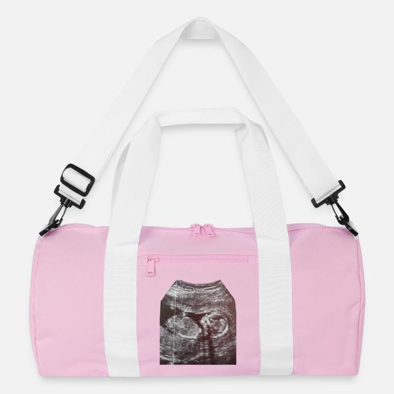 Babyloading... Please be patient! Ultrasound - Recycled Duffel Bag - pink/white