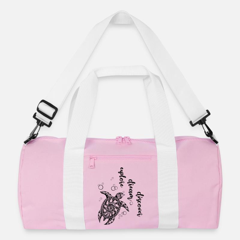 Explore Dream Discover - Turtle Recycelte Duffel Bag