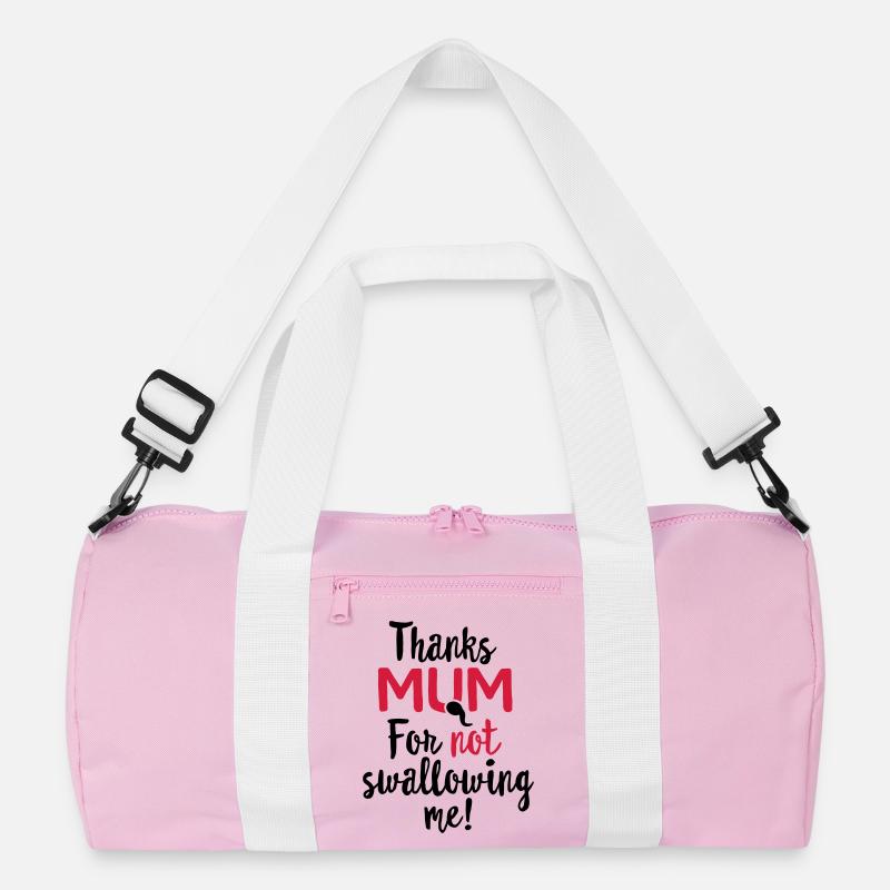 Danke Mama, dass du mich nicht geschluckt hast Muttertagsgeschenk Recycelte Duffel Bag