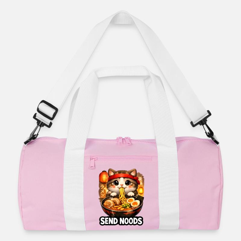 Ramen Katze Send Noods Recycelte Duffel Bag