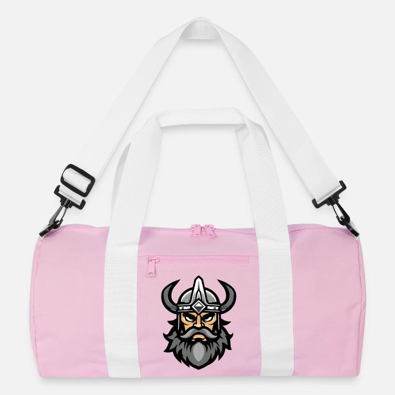 Wikinger Kopf Valhalla Recycelte Duffel Bag