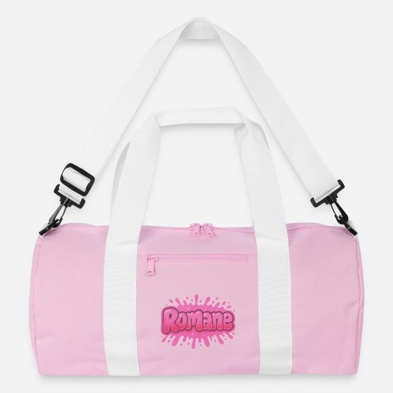 Graffiti Romane Name Geschenk Ideal Druckbare Su Recycelte Duffel Bag
