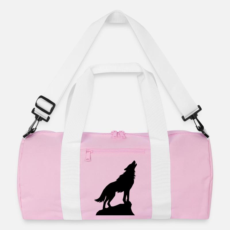 Wolf Tier Symbol Recycelte Duffel Bag