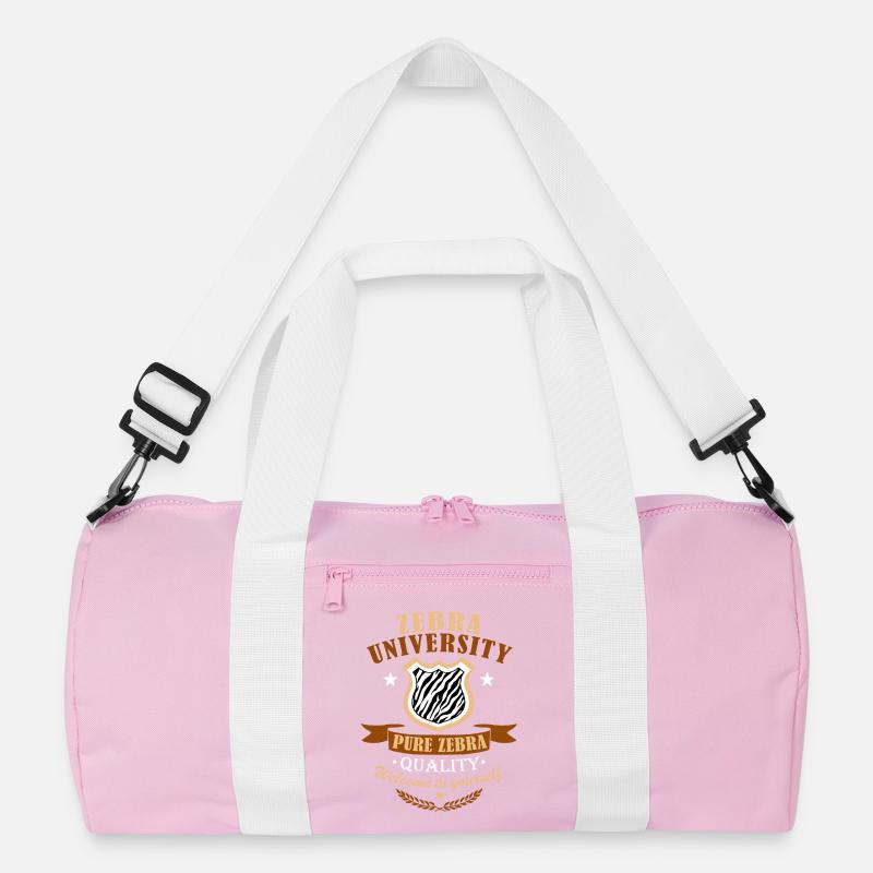 Zebra Diploma Recycled Duffel Bag