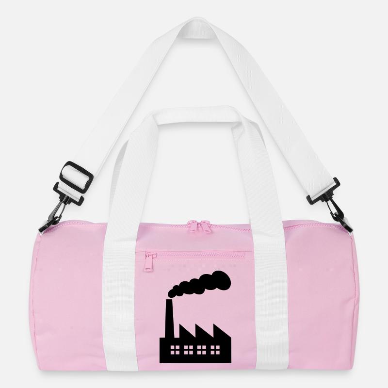 Fabrik mit Rauch Recycelte Duffel Bag