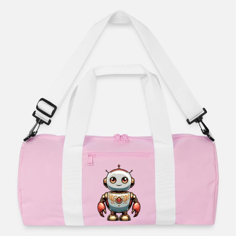 Robot Recycelte Duffel Bag
