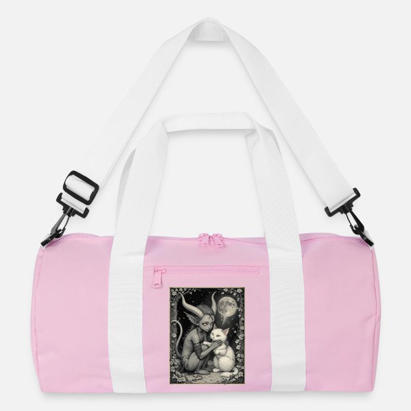 Mondschein-Dämon Recycelte Duffel Bag