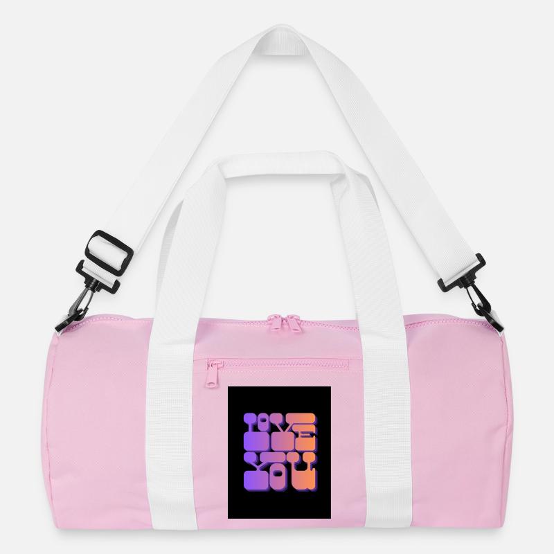 Liebe dich Recycelte Duffel Bag